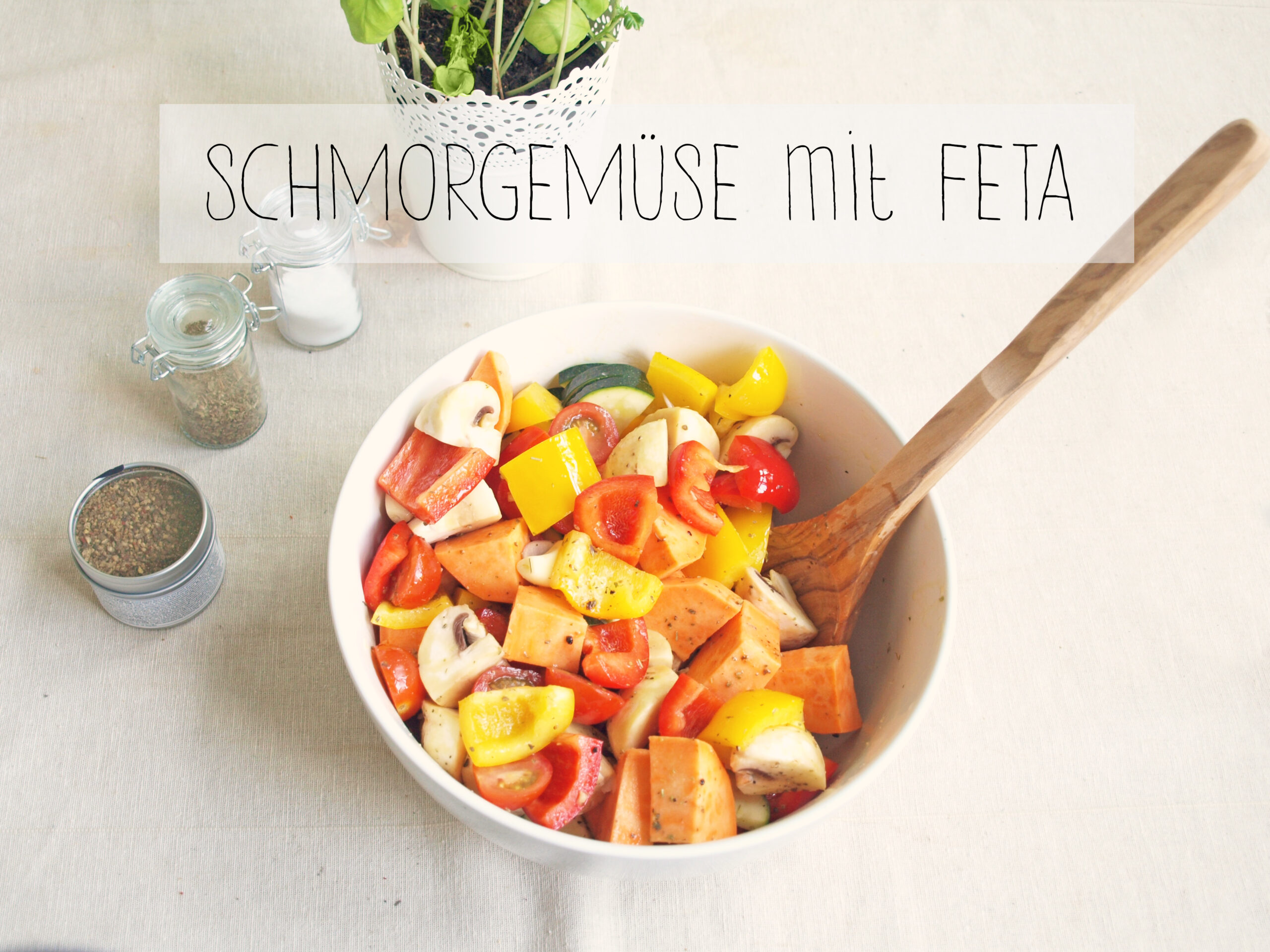 Rezept: Schmorgemüse mit Feta